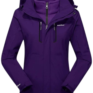 BIYLACLESEN Women's 3-in-1 Snowboard Jacket Winter Coats